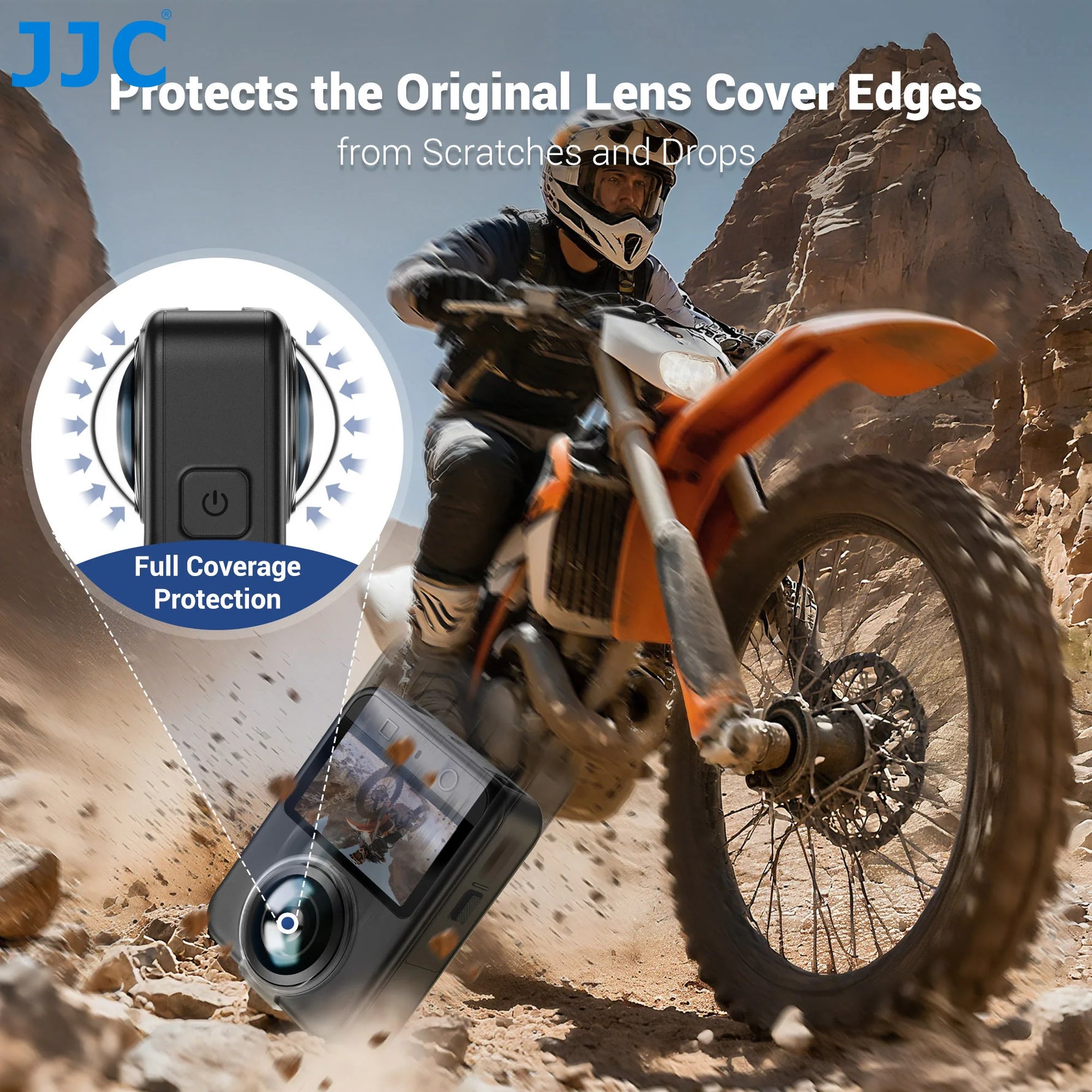 JJC Protective Lens Cover for DJI Osmo 360 Camera