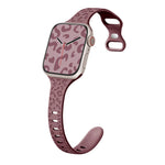 Slim Leopard Pattern Strap for Apple Watch