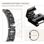 Diamond-Pattern Metal Link Bracelet with Quick-Release Attachment for Samsung Galaxy Watch 8 & Galaxy Watch 8 Classic
