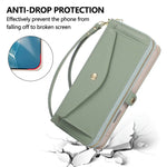 Crossbody Strap Wallet Case For Google Pixel 9 Series