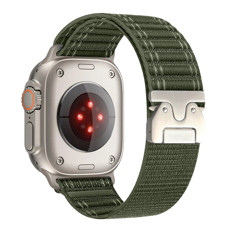 Stretchable Nylon Solo Loop Strap for Apple Watch