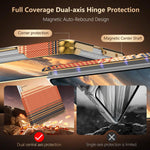Luxury Magnetic Carbon Fiber Case for Samsung Galaxy Z Fold 8