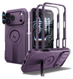 Shockproof Kickstand Case with Raised Camera Protection for iPhone 18 Pro Max