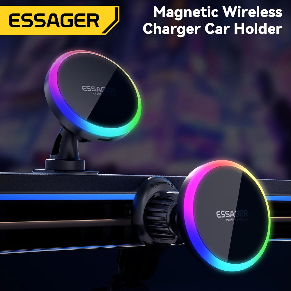 Essager 15W Magnetic Wireless Car Charger