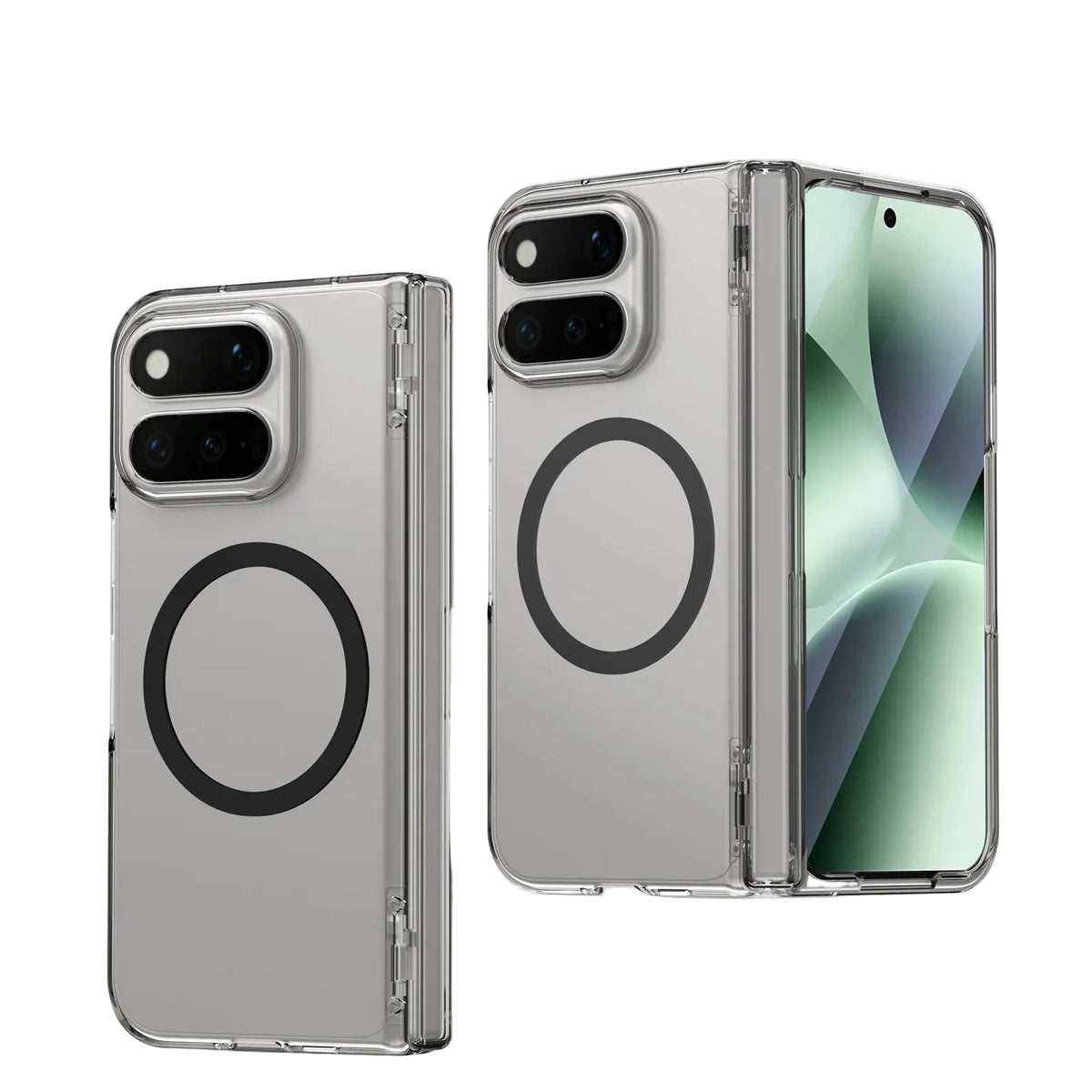 Transparent Magnetic Case for Google Pixel 11 Pro Fold