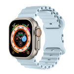 Durable Silicone Ocean Strap for Apple Watch