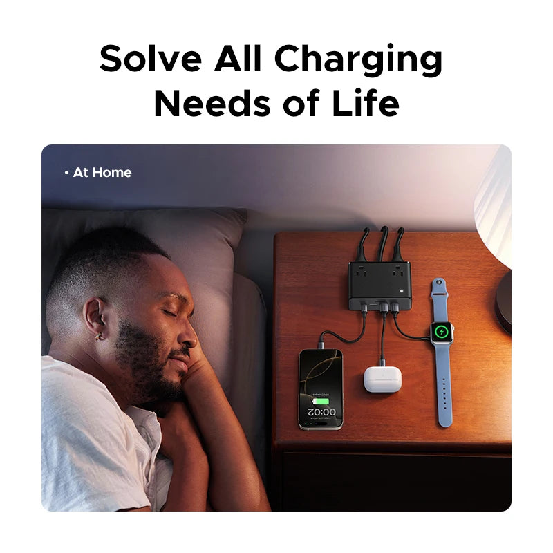 UGREEN 8-in-1 Power Strip Surge Protector