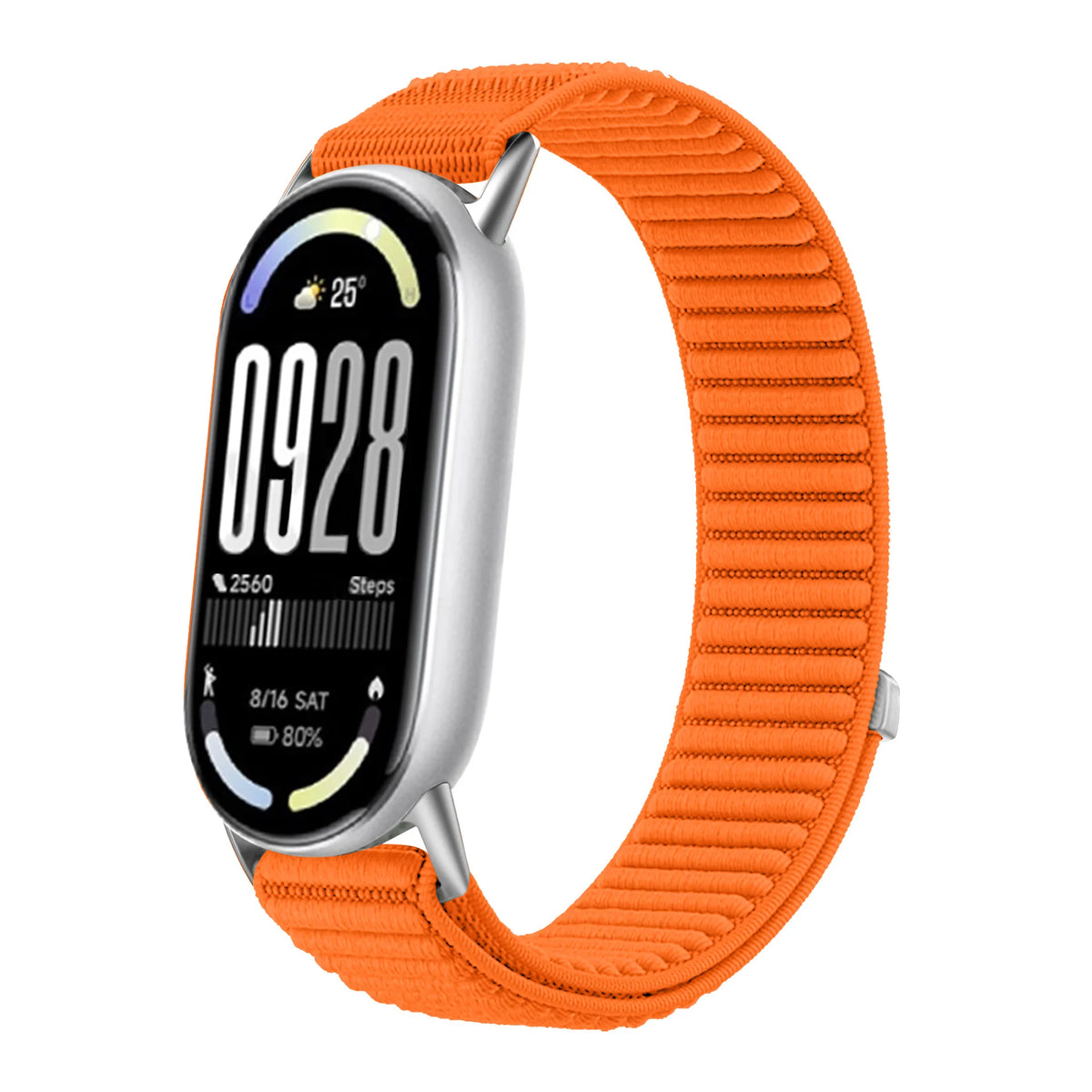 Nylon Breathable Wristband Strap with Hook-and-Loop Closure for Xiaomi Smart Band 11