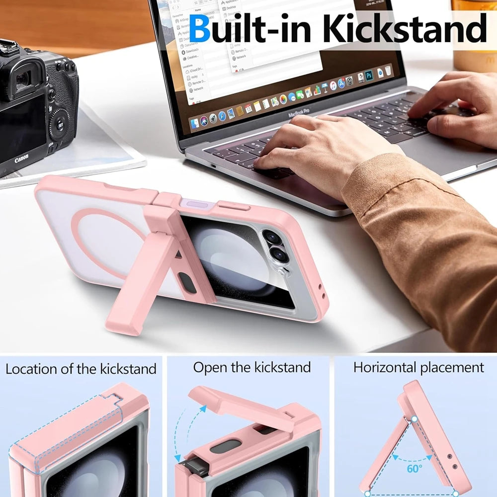 Premium Business Armor Case for Samsung Galaxy Z Flip 6