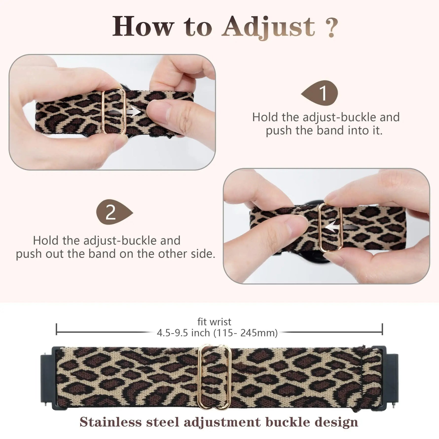 Elastic Braided Loop Band for Samsung Galaxy Watch 8 & Galaxy Watch 8 Classic