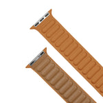 Magnetic Leather Link Band for Apple Watch