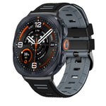 Two-Tone Perforated Silicone Sport Strap for Samsung Galaxy Watch Ultra 2