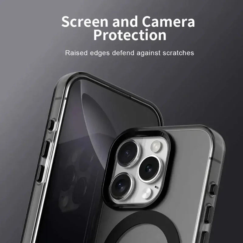 Premium Translucent MagSafe Case for iPhone 16 Series