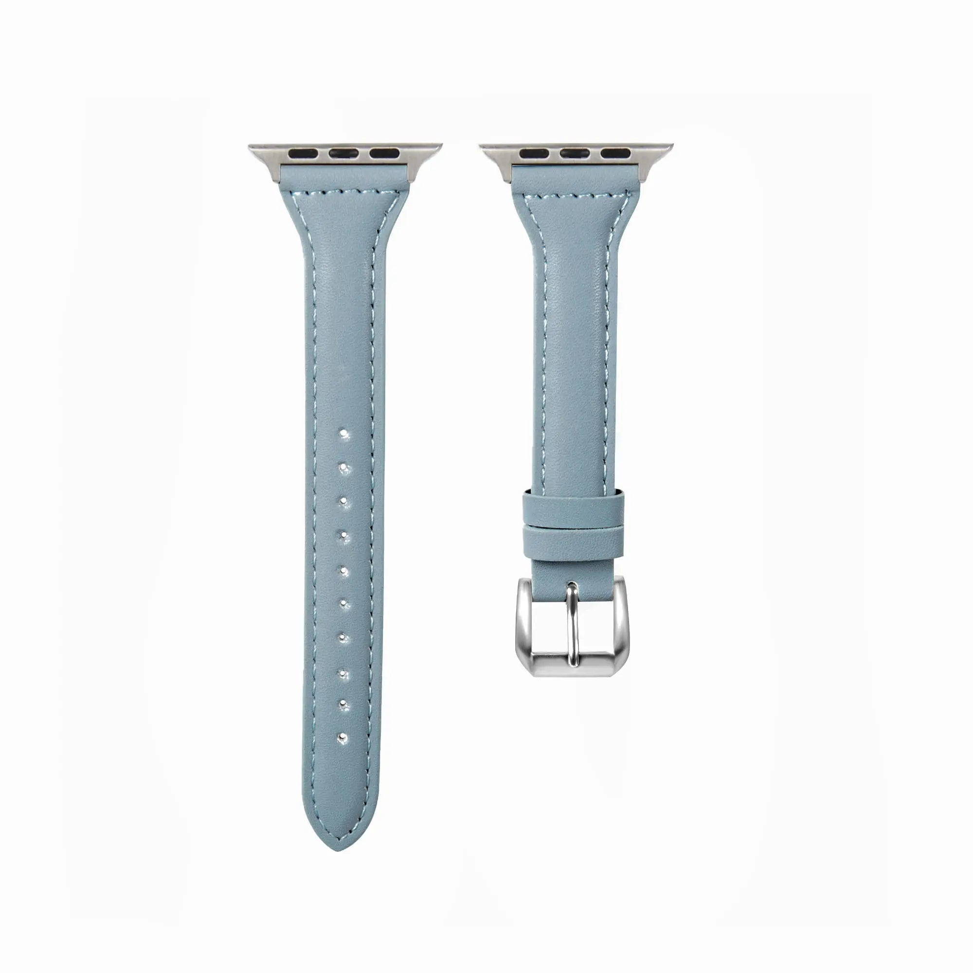 Elegant Slim Leather Strap for Apple Watch