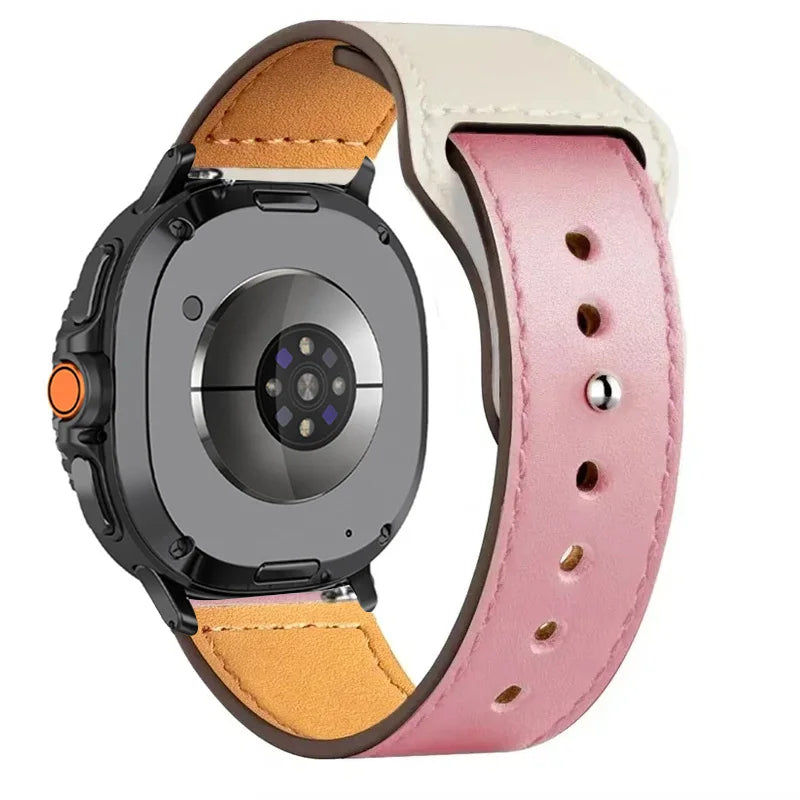 Comfortable Leather Wrist Strap for Samsung Galaxy Watch Ultra