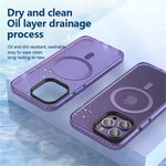 Durable Matte Translucent MagSafe Armor Case for iPhone 15 Series