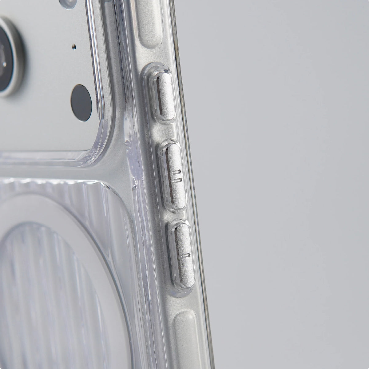 Clear MagSafe Case with Raised Lens Ring for iPhone 17 Series