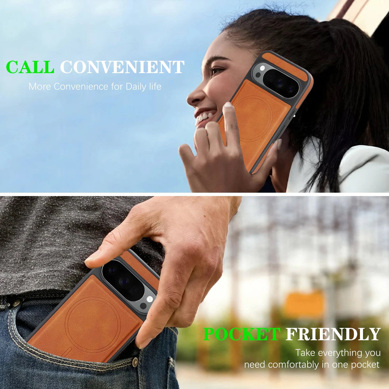 Luxury Business Edition Leather Case for Google Pixel 10 Series