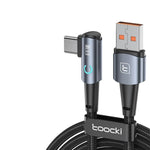 Toocki 6A USB-C 90° Fast Charge Cable