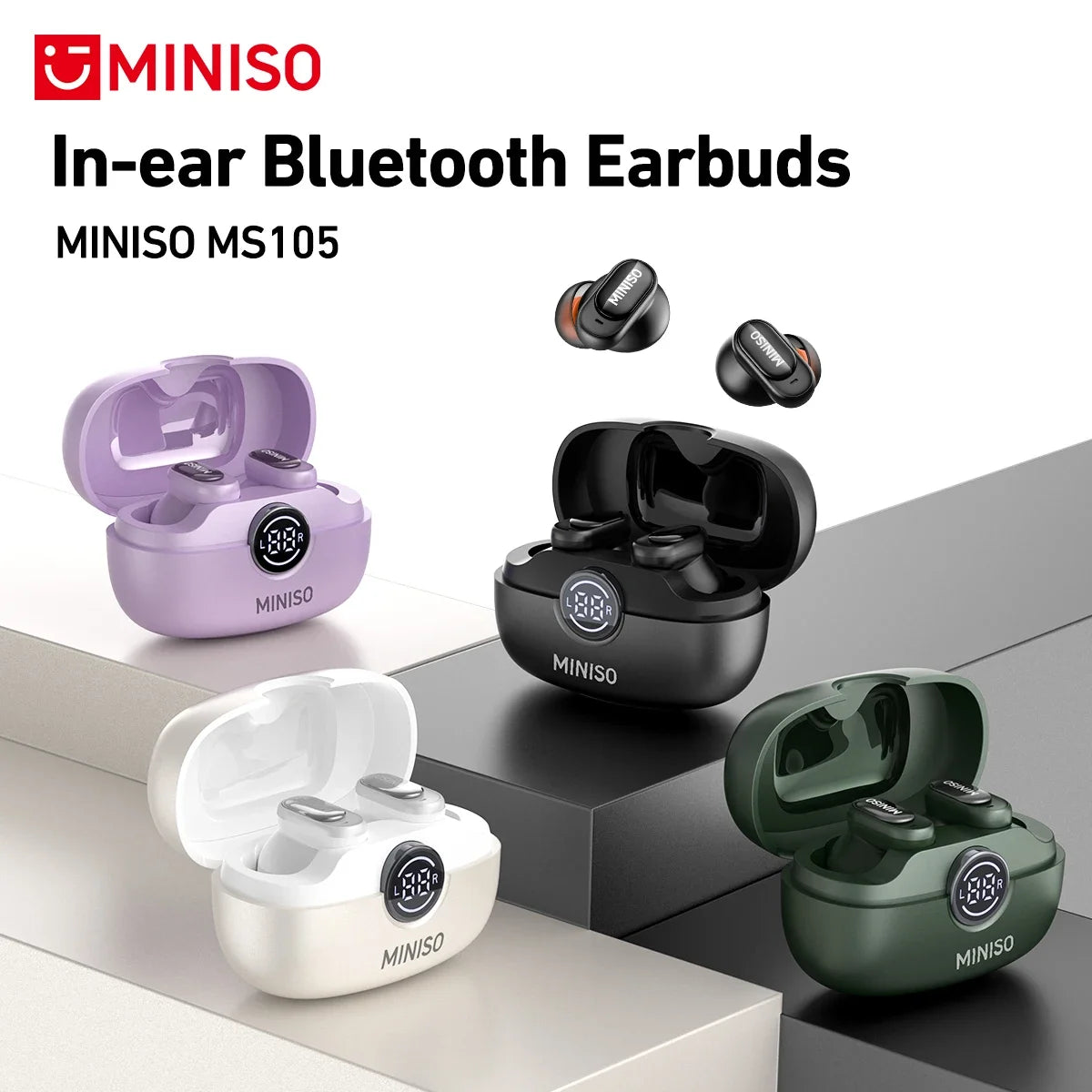 MINISO MS105 AI Translator Wireless Earphones