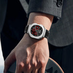 Samsung Galaxy Watch Ultra Protective Metal Case with Rubber Band