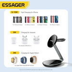 Essager Multi-Device 3-in-1 Wireless Charger Stand