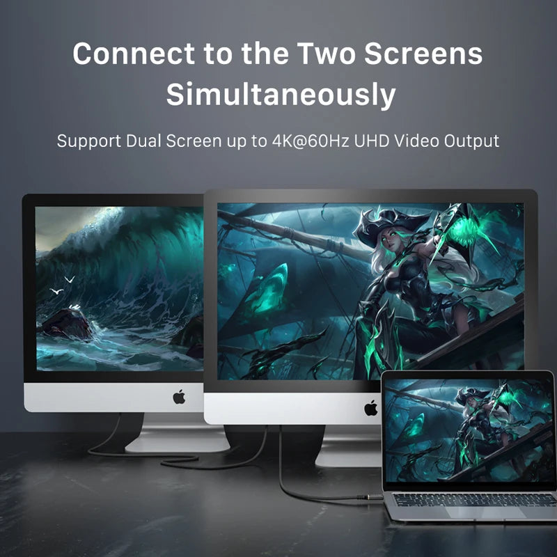 CABLETIME USB4 40Gbps Thunderbolt-Compatible Cable