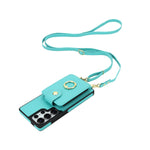 Premium Leather Crossbody Magnetic Case with Detachable Wallet for Samsung Galaxy S26 Series