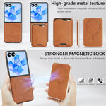 2-in-1 Magnetic Detachable Wallet Case for Samsung Galaxy Z Flip 7