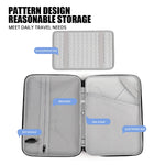 Bubble-Pattern Hard Shell Laptop Sleeve