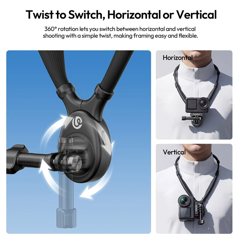 Ulanzi ZJ09 Magnetic Adjustable POV Neck Mount