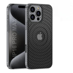 Luxury Electroplated Leather Case for iPhone 16 Series