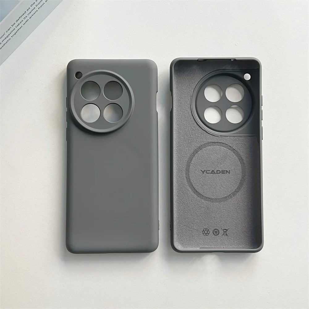 Shockproof Liquid Silicone Magnetic Case for OnePlus 13