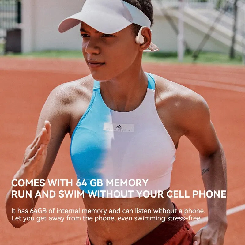 Sanag B60 Pro IPX8 Waterproof Bone Conduction Headphones