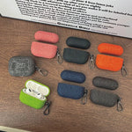 Cloth Pattern Genuine Leather Case for AirPods Pro 2