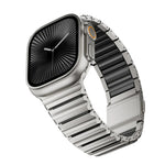 Metal Link Band with Magnetic Quick-Release for Apple Watch