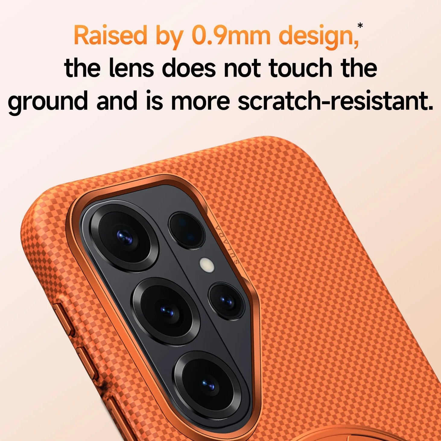 Premium Magnetic Carbon Fiber Case with 360 Kickstand for Samsung Galaxy S26 Series
