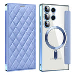 Premium Magnetic Leather Flip Case for Samsung Galaxy S24 Series