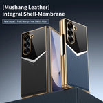 Samsung Galaxy Z Fold 6 Luxury PC Case with Electroplated Finish