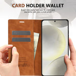 Business Flip Wallet Case with Card Slots for Samsung Galaxy S26 Series