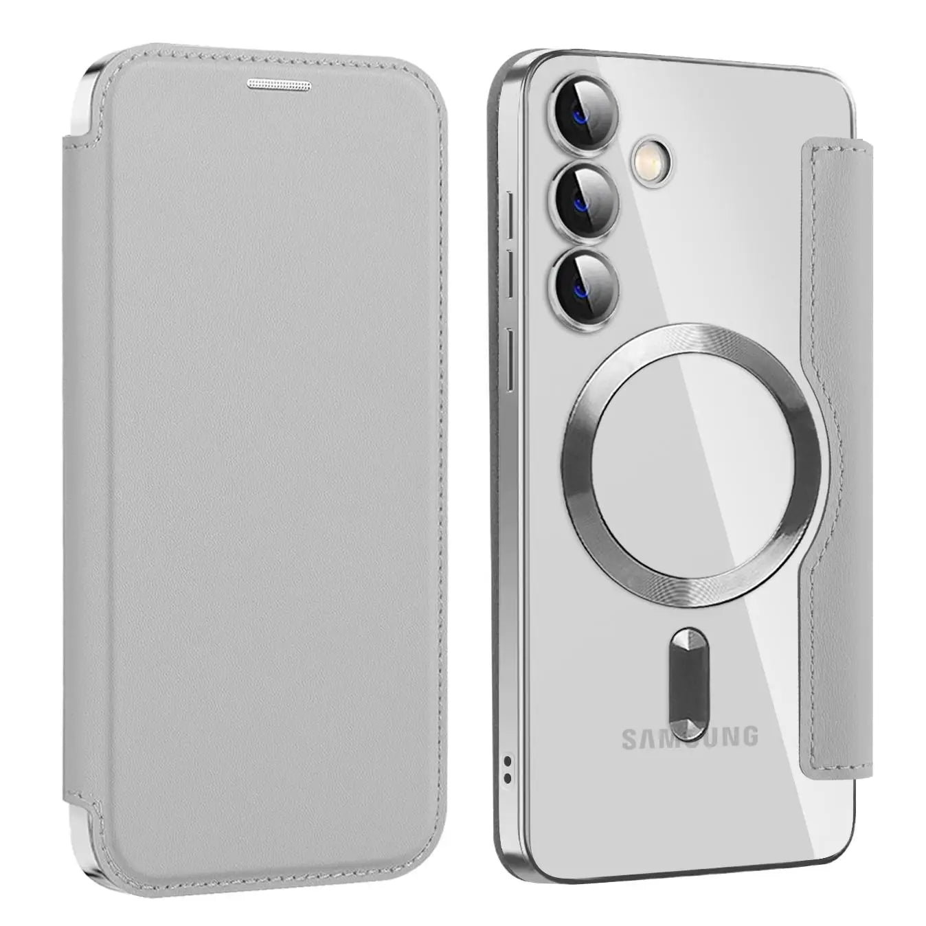 Protective Flip Magnetic Leather Case for Samsung Galaxy A36