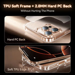 Shockproof Frosted Transparent Case for iPhone 17 Series