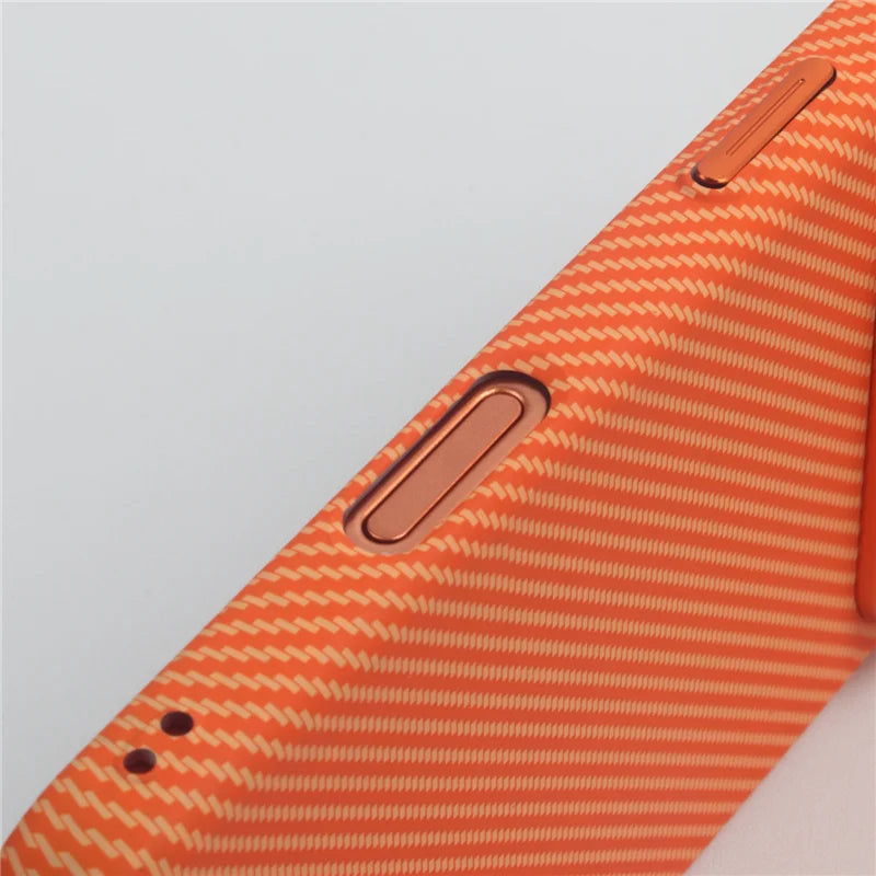 Carbon Fiber Texture MagSafe Case with Metal Camera Frame for iPhone 17 Pro & Pro Max