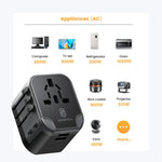 Asometech 4-Port GaN Travel Adapter