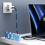 CABLETIME USB-C to Dual HDMI Adapter Hub