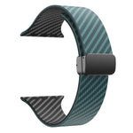 Carbon Fiber Pattern Magnetic Strap for Apple Watch