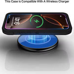 3-in-1 Hybrid Military-Grade Anti-Shock Case with Hard PC for iPhone 15 Series