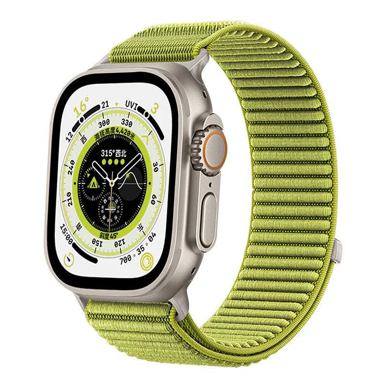 Premium Braided Nylon Strap for Apple Watch