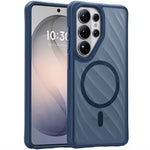 Shockproof Semi-Transparent Magnetic Case for Samsung Galaxy S24 Series