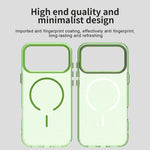 Transparent TPU Camera Protection Case with MagSafe Ring for iPhone 18 Series